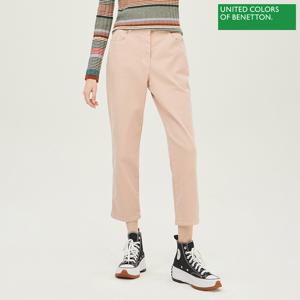 아울렛  뒷밴딩 다잉 기모 슬림 배기 팬츠 BADPB3361_PK