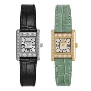 엠포리오 아르마니 제니 여성 가죽시계