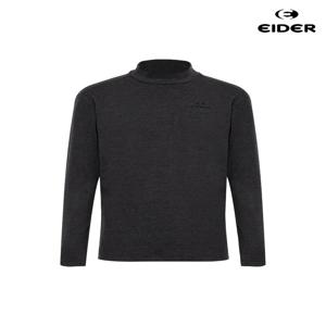 [아이더] DMU25205_Z1 남성 BASIC 베이직 긴팔 터틀넥 티셔츠 Black