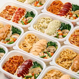 굿스푼 닭가슴살 파스타 두부면 요리 430g 6팩(6종)