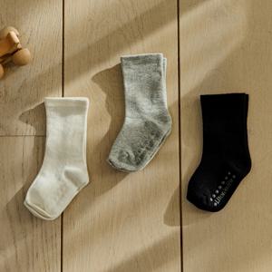 리뗀클로로 무압박 아기 양말 3개입 세트 신생아 유아 말띠아기 선물