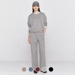 여성 봄 간절기 스트레이트 일자핏 밴딩 트레이닝 팬츠 415921