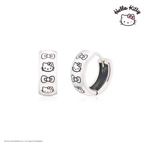 [정상가 189,000원] 헬로키티주얼리 실버 유화 원터치 귀걸이 HLSE380