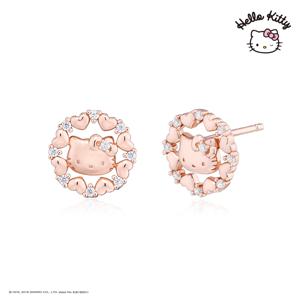 헬로키티주얼리 하트컬렉션 실버 귀걸이 HLSE293-P