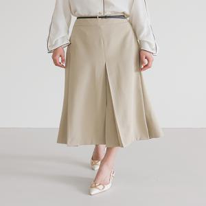 [최초가 146000원] 플리츠 벨트 스커트