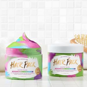 바이오레시피 1초 데미지 케어 헤어팩 300g #화이트머스크 /트리트먼트 컨디셔너 린스 헤어클리닉 단백질트리트먼트 단백질헤어