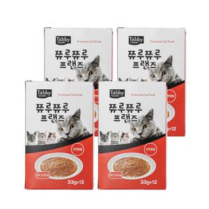 테비 쮸루쮸루 프랜즈 고양이간식 (오리지널참치)33g x 48개