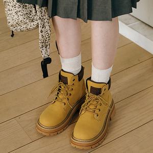 Mound 남녀공용 마운드 힐탭 포인트 숏 워커 부츠_2color 4.5cm