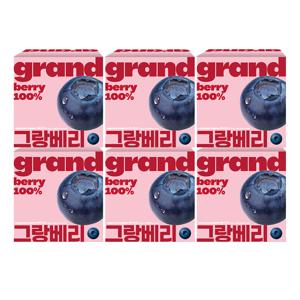 [강주은PICK] 그랑베리 캐나다 야생블루베리 100% 6박스