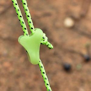 야광 스토퍼 삼각형 10개 5개 타프줄 타프용품 야간스토퍼 텐트용품 삼각스토퍼