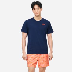 유니 트로피컬 루즈핏 반팔 래쉬가드 네이비 (B5SUWRG232NAV)