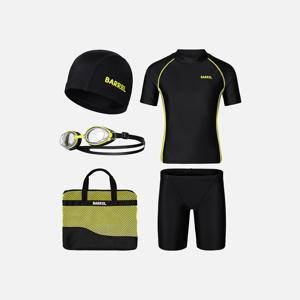 남아 반팔 4부 재머 키트 블랙 (B6SKSKT302BLK)