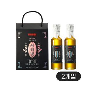 이이가 서리빛 참기름180ml + 180ml(국산 통깨 100%)