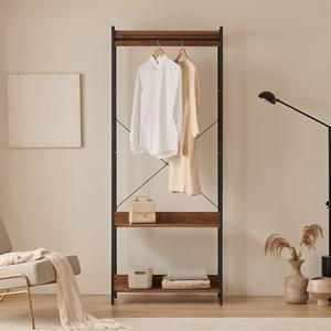 브랜티 철제 드레스룸 시스템 옷장 800 1단 행거형