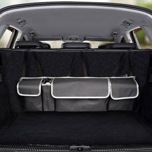 트렁크포켓4단수납걸이 자동차 트렁크 정리함 세차 자동차수납함 트렁크수납함