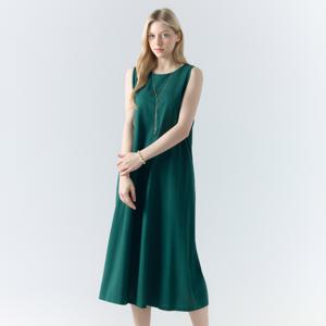 [최초가 59900원] [55~88] 린넨 슬리브리스 롱 원피스