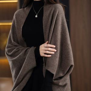 [브리치] 허그허그 / 디아드 퀄 체킹 숄 니트 가디건