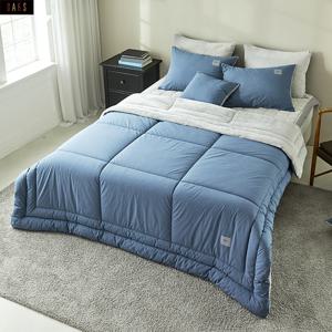 [닥스침구]극세사 오르세 네이비[8온스] 퀼트이불 싱글/퀸