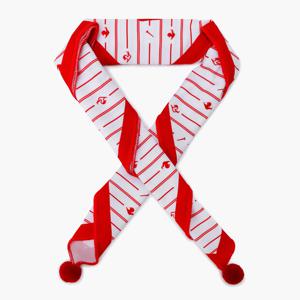 여성 폼폼 스카프