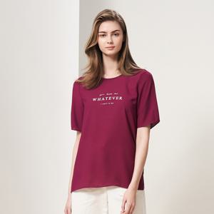 [최초가 29900원] [55~88] 썸머 레터링 쉬폰 블라우스