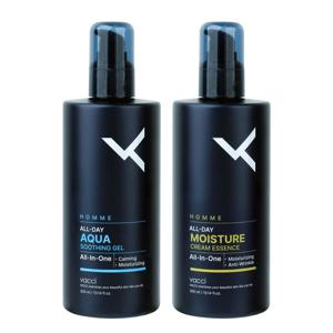 4in1 올데이 올인원 300ml 택1 /스킨+로션+크림+에센스를 하나로  끈적임없는 남성 보습템