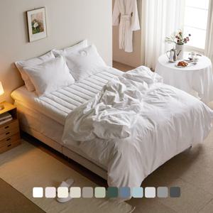 호텔침구 스탠다드 구스이불+이불커버 세트 겨울용 SS Q K