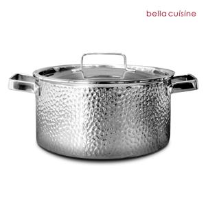벨라쿠진 통5중 햄머드 양수 냄비 24cm