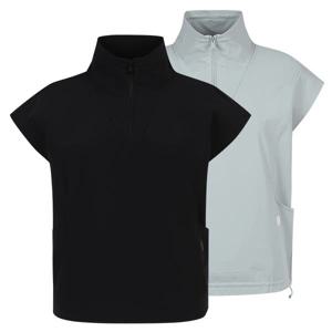 양말제공여성 하이넥 반집업 베스트 121D1TR292