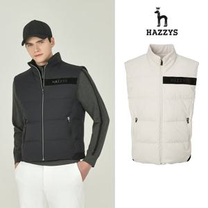 헤지스남성 방풍 발열 중량 구스다운 베스트 평상겸용 골프베스트 HUJU5D715