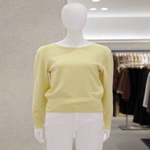 리스트 울 실크 보트넥 니트 TSKPOQ52020