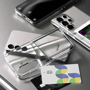 갤럭시노트20 N981 N980 듀얼 포켓 젤리 케이스 2장 투명 TPU 카메라보호 범퍼 슬림