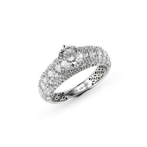 18k 볼록돔 랩 다이아몬드 1캐럿 반지 6호-17호