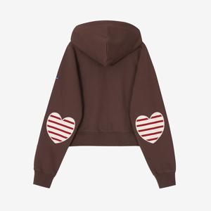 봉봉쁘띠후디집업 (브라운) Bon Bon Petit Hoodie Zip-Up ASJF261KR07-BRW