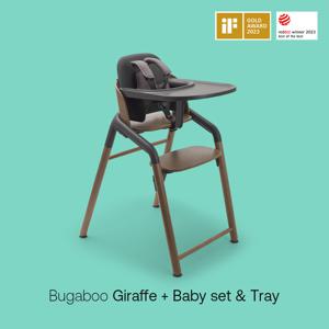 [추가 다운로드쿠폰] 지라프 아기의자 웜우드 + 베이비 세트+트레이 컴플릿세트