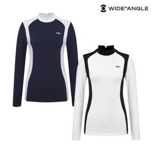 공식 신상 여성 TO PRO 사이바 배색 모크넥 골프 티셔츠 L WWP25232