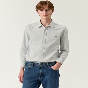 남성 [[25FW]] DMSH5D501N1 [EXCLUSIVE]훈트] 라이트네이비 스트라이프 셔츠