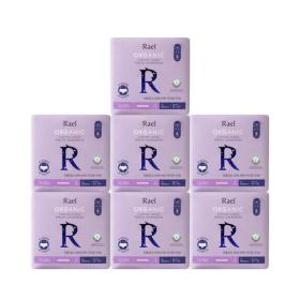 라엘 유기농 순면커버 입는오버나이트 (M/L) 8개입 7팩