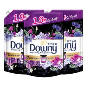 다우니 생화향기 컬렉션 미스티크 1.35L 3개