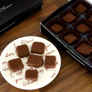 발렌타인데이 수제 초콜릿 만들기 선물 DIY 키트 재료 세트_ 느와르파베