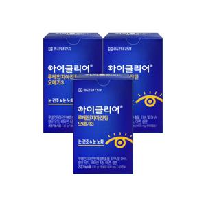 아이클리어 루테인 지아잔틴 오메가3 3박스
