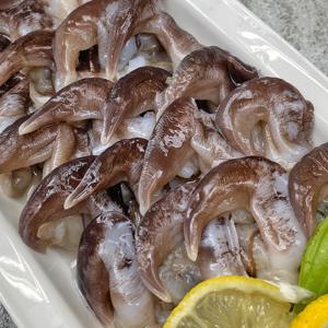 국내산 별미 여수 새조개살 200g 15미 내외 / 생물 새조개살 / 칼국수면 증정