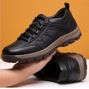 엔티랄라 가죽구두 남성 구두 등산화 빈티지 캐주얼 슈즈 운동화 노동 보장화 가을 겨울 편안한 부드러운