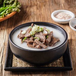 국내산 한우고기곰탕 600g x 4팩 / 고기 듬뿍 정통 진한 곰탕 HACCP 인증