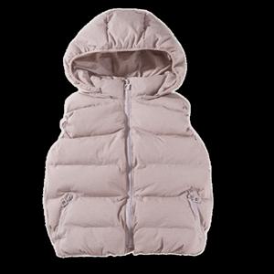 J2K 패딩조끼 후드 여성 초경량 퀄팅 베스트 겨울 보온 방한