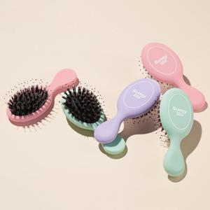 버니리타 미니 돈모브러쉬 파스텔 핑크 퍼플 민트 헤어브러쉬 토끼빗