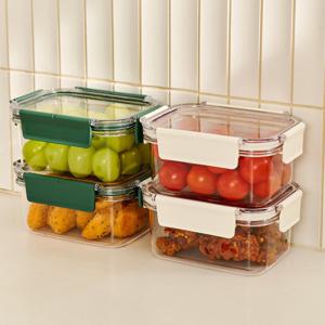 트라이탄 밀폐용기 600ml 반찬통 국산 냉장고 정리용기  100개 한정 수량 판매