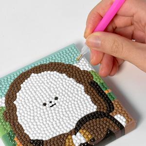 보석십자수 캔버스 만들기 액자 diy 만들기 키트 학교 수업 12개세트 랜덤배송