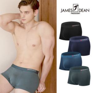 (4종세트) 제임스딘 남자팬티 드로즈 JD 모달 무봉제 심리스 심플로고 남성 속옷 (95~110)