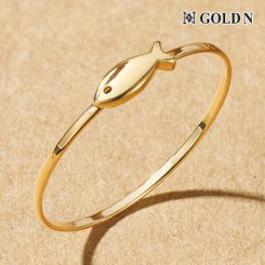 골드앤 14K 베이직 피쉬 반지 ~황금福세일~