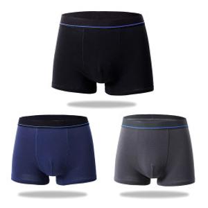 남성 팬티 면 사각 드로즈 남자 속옷 3종 세트